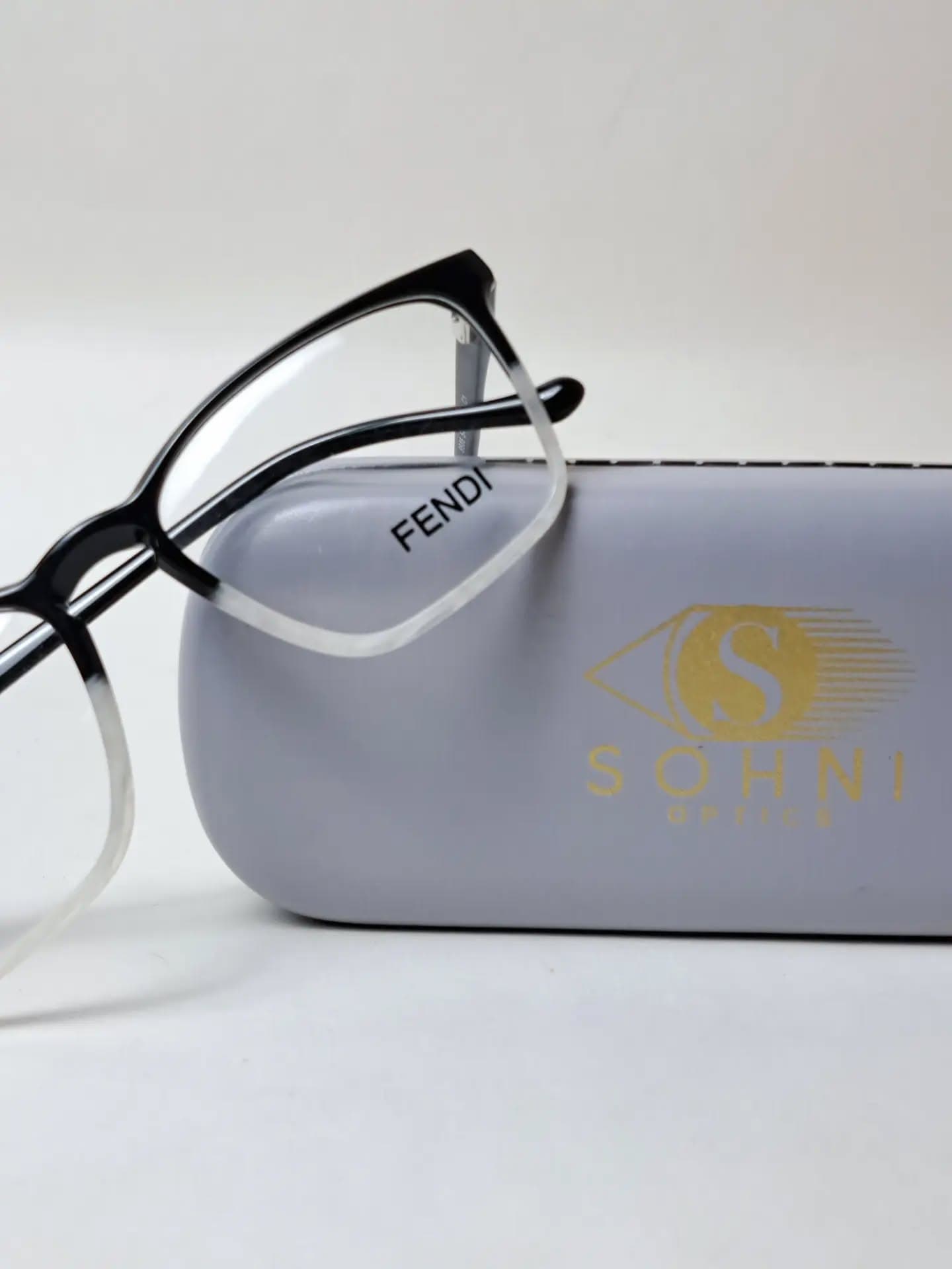 Fendi Rectangle Gradient Optical Eyeglasses