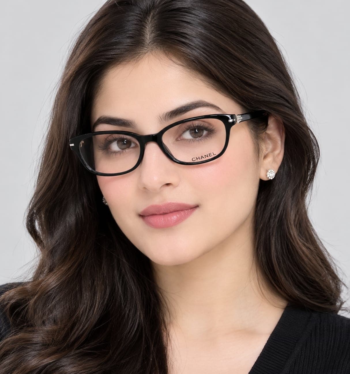 Chanel Black Cat Eye Eyewear